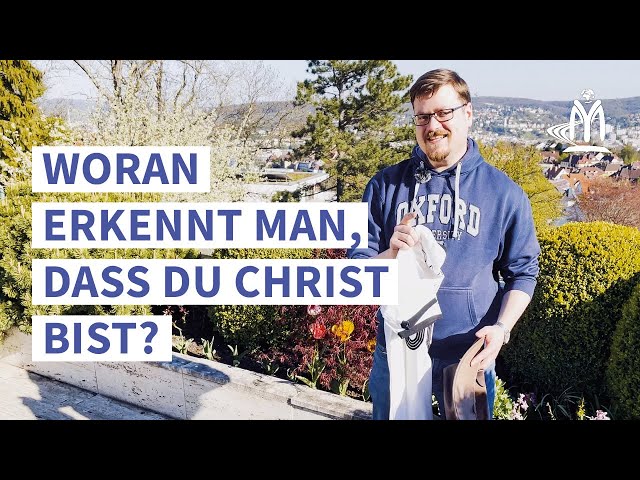 #yimjourney2021​​ – Andacht 6: Woran erkennt man, dass du ein Christ bist?