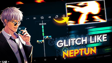 Neptun Like Glitch『Tutorial』 Alight Motion. @neptun.