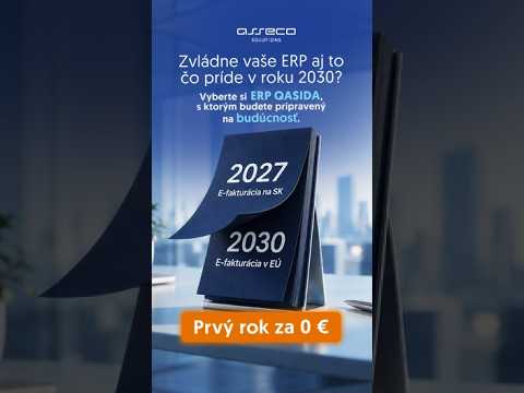 E-faktúra prichádza. Asseco QASIDA vás pripraví na budúcnosť.