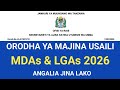 Umeitwa Usaili 2026 Orodha Mpya Ya MDAs LGAs Imetoka Angalia Hapa