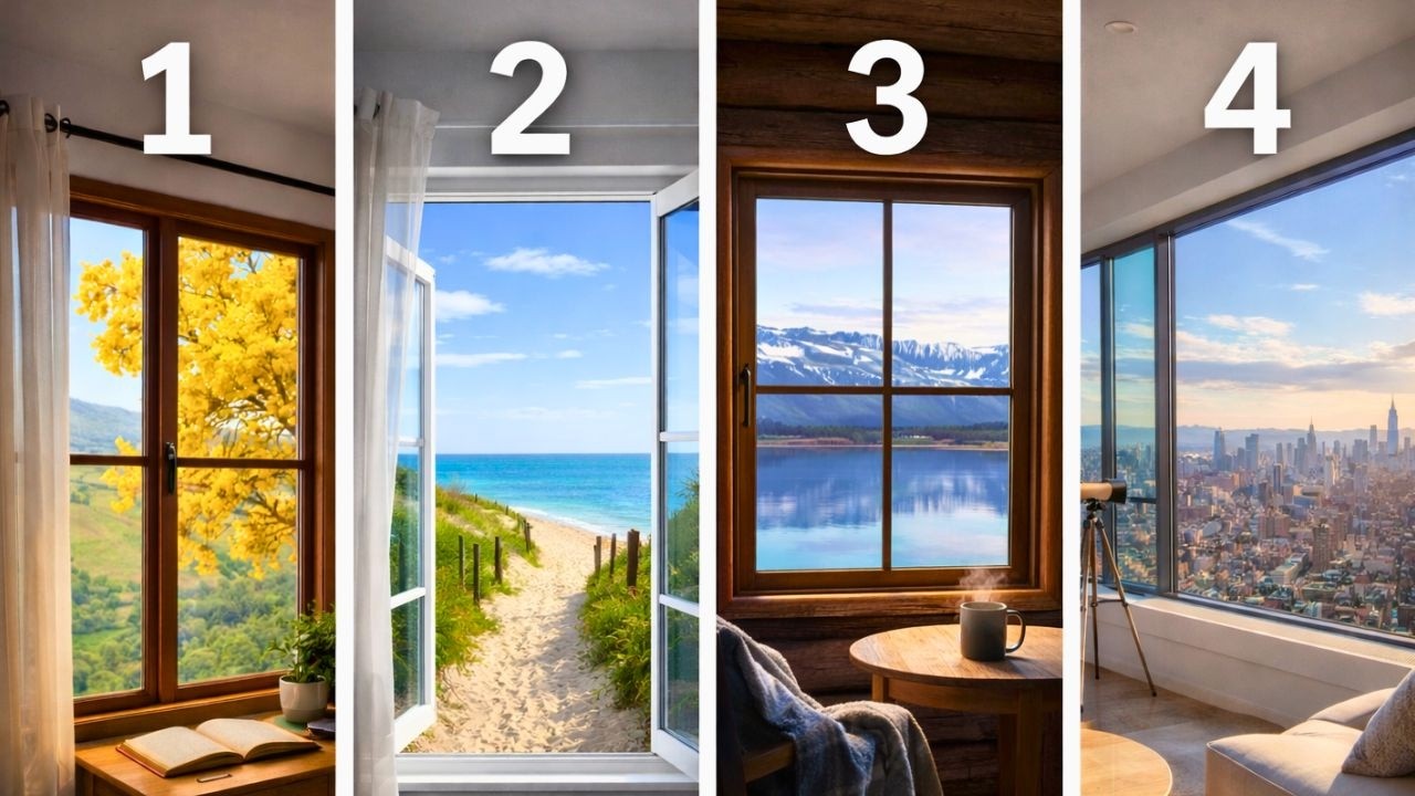 Não Pense. Apenas Escolha Uma Janela | Um Experimento Psicológico de Carl Jung