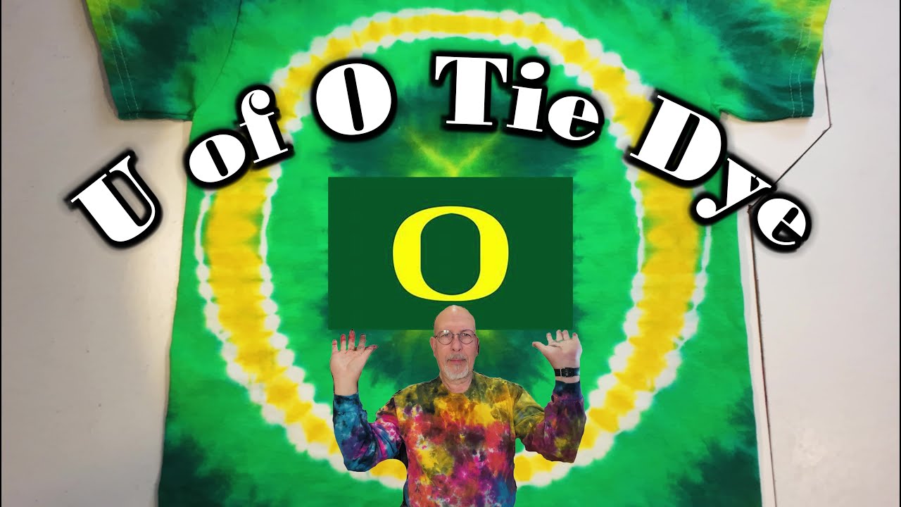 U of O Tie Dye Shirt