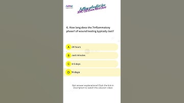 NMC CBT Exam Prep: MCQs Overview Chap 2 Test 2 Q1 #nmc #cbt2exam https://youtu.be/4lIrJJUnj7c