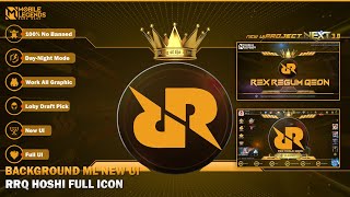 Background Mobile Legends RRQ Full Icon New UI