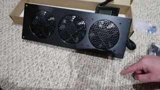 airplate t9 cabinet fan system unboxing