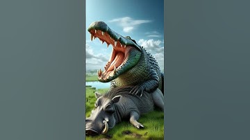 Alligator 🐊vs wild animals #alligator #crocodile #wildanimals #animalbattle #battle