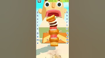 Sandwich Runner Level 24 Gameplay #shorts #sandwich_runner_walkthrough #sandwich_runner_android
