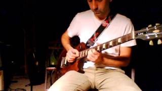 Fender Blues Junior III with Gibson LPJ: clean tone over acoustic backing track