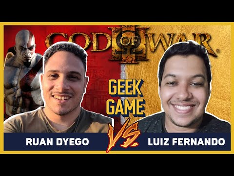 Geek Game #7 | Ruan Diego Vs Luiz Fernando Tema: God of War
