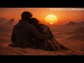 Paul and Chani Gaze upon Arrakis | 1 hour of Ambient Music Atmosphere of Dune
