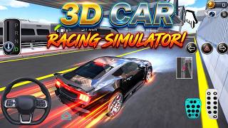 3D Driving Class - Black Mustang Extreme Drift & Racing Simulator! 🏎️ screenshot 1
