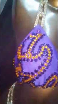 STOCK purple gstring