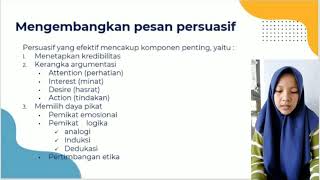 PENULISAN PESAN-PESAN PERSUASIF