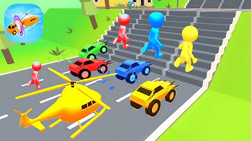 Shape shifting 🚲🚁🚗 All Levels Gameplay Walkthrough Android,ios Max Level Ep1233