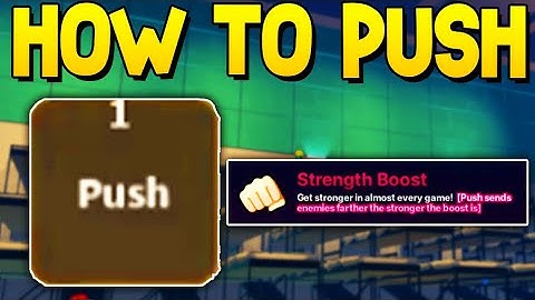 How To PERMANENT PUSH in INK GAME! ROBLOX