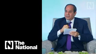 El Sisi warns Egypt won't stand idle in Libya if security is threatened