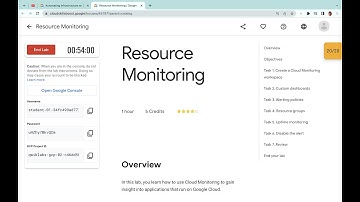 Resource Monitoring || #qwiklabs || #coursera