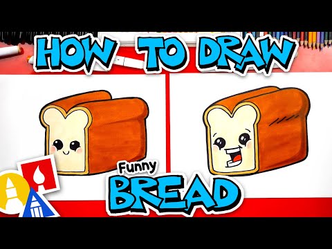 Video: How To Draw Bread