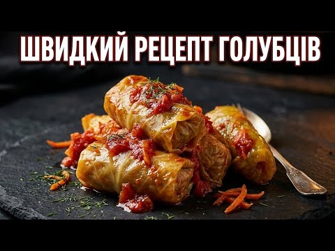 ШВИДКИЙ РЕЦЕПТ ГОЛУБЦІВ | Quick Cabbage Rolls  