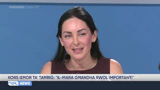 Kors ieħor ta' taħriġ: “Il-mara għandha rwol importanti”