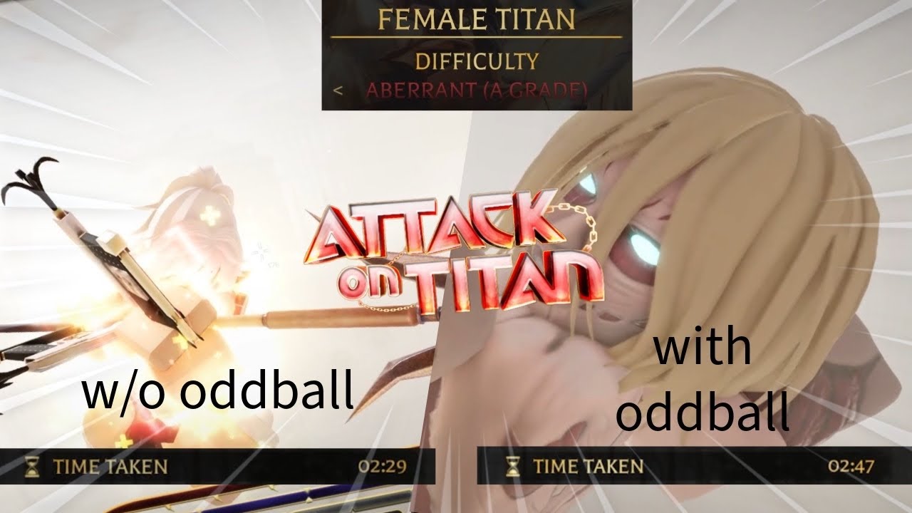 SOLO ABERRANT RUN ON FEMALE TITAN RAID! | AOTR (Attack on Titan Revolution)