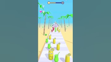 Satisfying2 Mobile Games 2024 - JUICE RUN gameplay  Level #165 - #shortsvideo #shortfeed #shorts