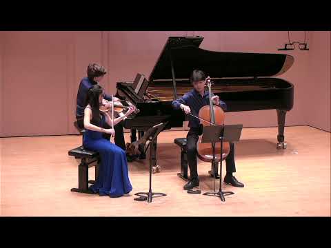 Mendelssohn Piano Trio No. 2 in c minor - Shepherd School of Music