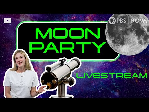 Moon Party ? ✨ Live Telescope View of the Night Sky with Athena 