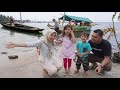 VLOG SERU ALI DAN SALSA Pertama Kali Naik Perahu | Ali Vlog