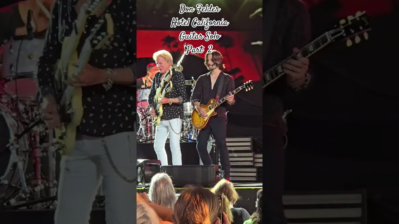 Don Felder Hotel California Guitar Solo Pt 2 Eagles Concert Pittsburgh Live