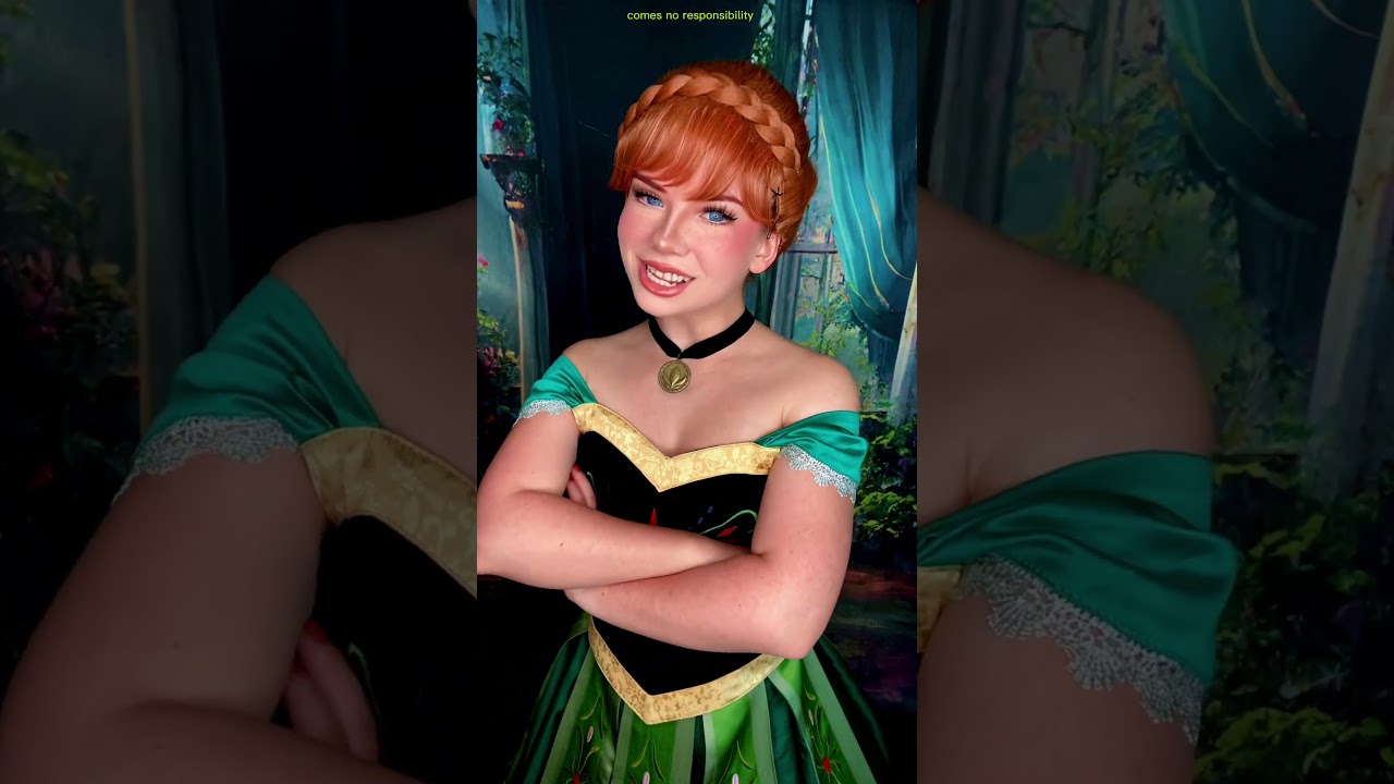 NEW COSPLAY | Great cuteness | Anna #cosplay | Frozen
