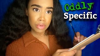 ASMR Asking You Oddly Specific Personal Questions P2 ✍🏽📝 Writing Sounds ASMR