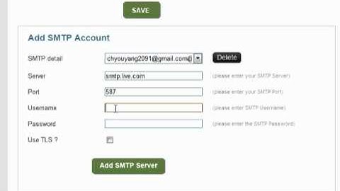 iAutoblog Tutorials - How to setup a Hotmail SMTP account inside of iAutoblog
