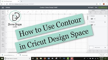 How to Use Contour in Cricut Design Space