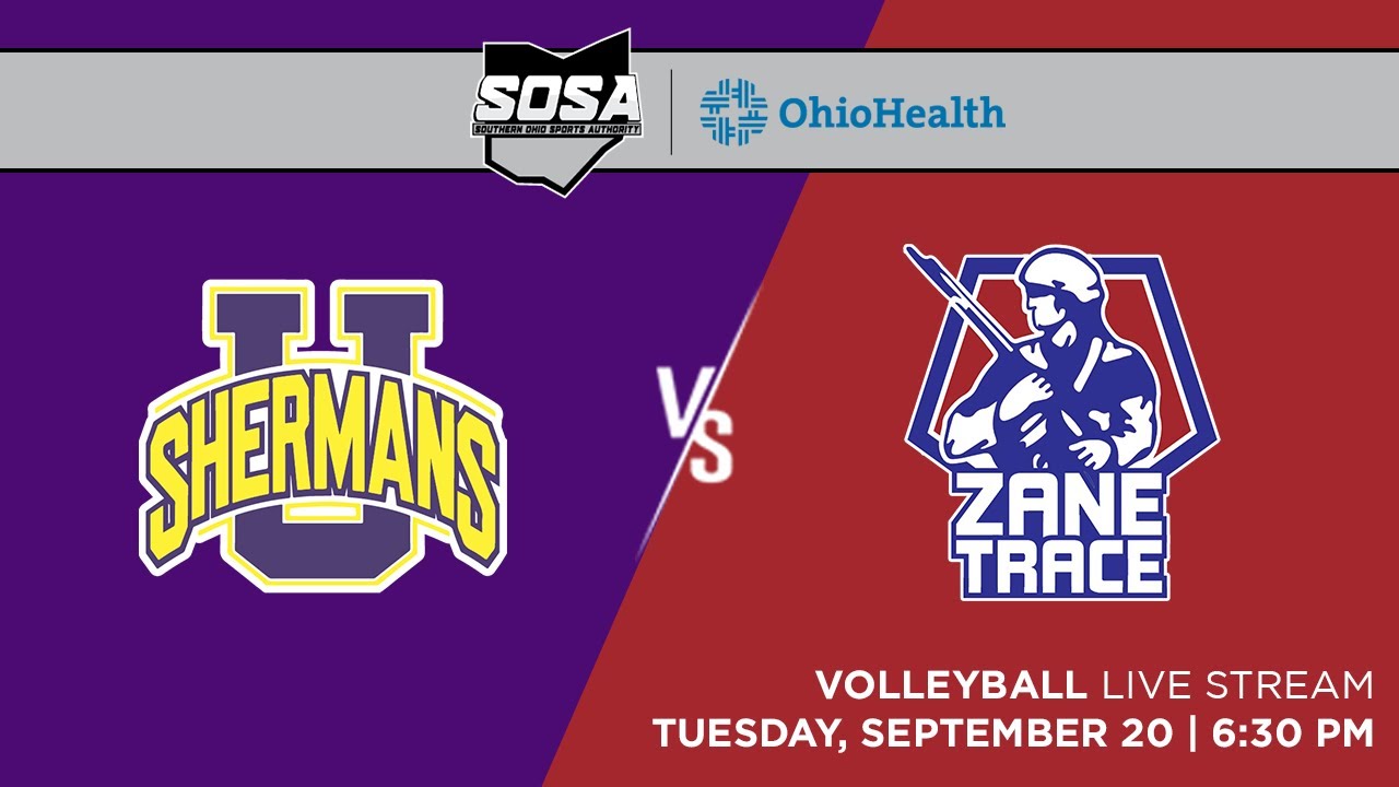 LIVE STREAM presented by OhioHealth Zane Trace vs Unioto - Volleyball