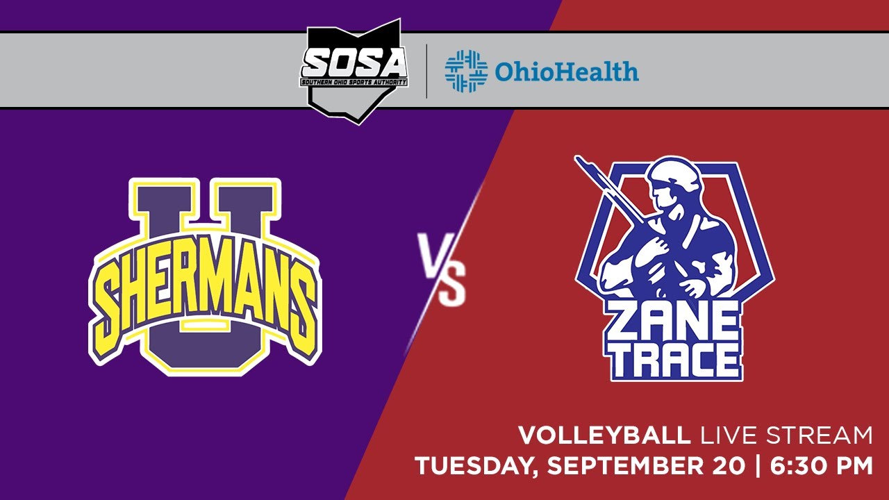 LIVE STREAM presented by OhioHealth: Zane Trace vs Unioto - Volleyball