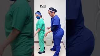 Big ass vs Small ass nurses #shorts