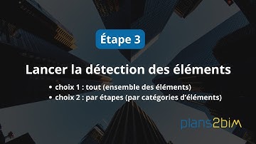 Comment convertir un plans 2D en modèle BIM avec Plans2BIM ?