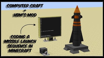 Launching Nuclear Missiles using ComputerCraft - Coding a Missile Launch sequence in HBMs mod