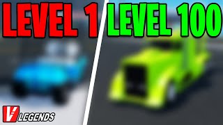 Upgrading SLOWEST To FASTEST Car in Vehicle Legends Roblox!