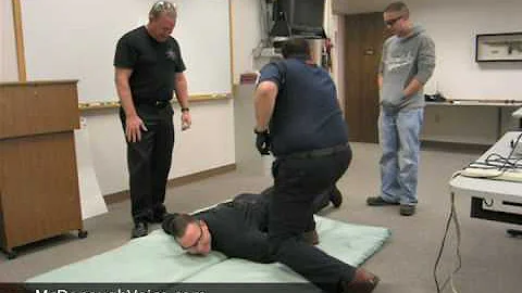 Macomb Police Chief Curt Barker Tased