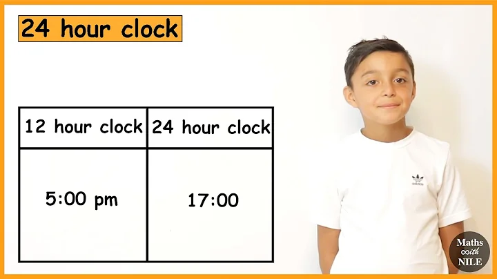 24 hour clock | 12 hour to 24 hour clock | Maths for Nile - DayDayNews