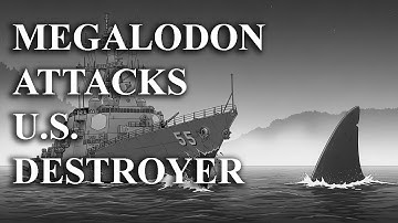 The Terrifying Megalodon Encounter on a U.S. Navy Destroyer in the Pacific Ocean, 1996