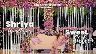 Shriya's Sweet 16 | A Night of Elegance, Joy, and Unforgettable Memories by Fine Art Production