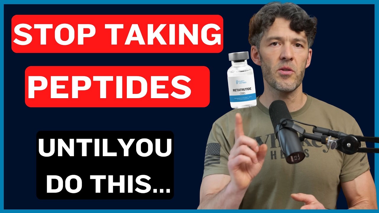 Peptides Don't Work Until You Do This