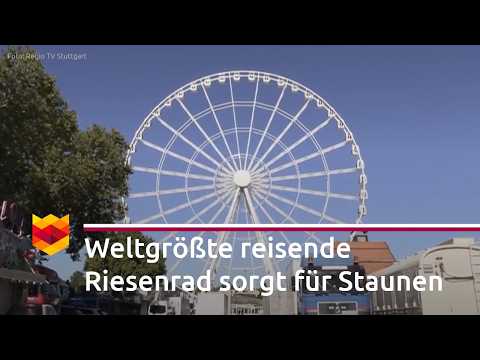 Wasen 2026: Das erste Highlight schaut schon auf die Stadt hinab