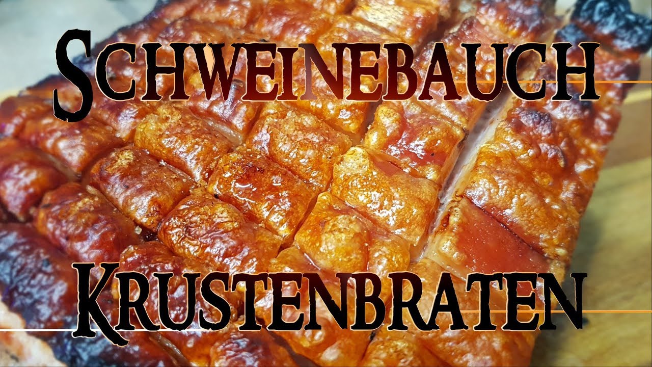 Knuspriger Krustenbraten vom Grill