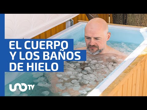 ¿Qué pasa en tu cuerpo cuando te das un baño con hielo, según experto?