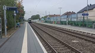 Durchfahrt Diesel Lok BR 212 285-1 [Bietigheim Baden]