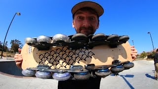 A ROLLERBLADE SKATEBOARD?! | YOU MAKE IT WE SKATE IT EP 24